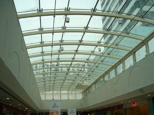 萬達廣場中廳玻璃頂